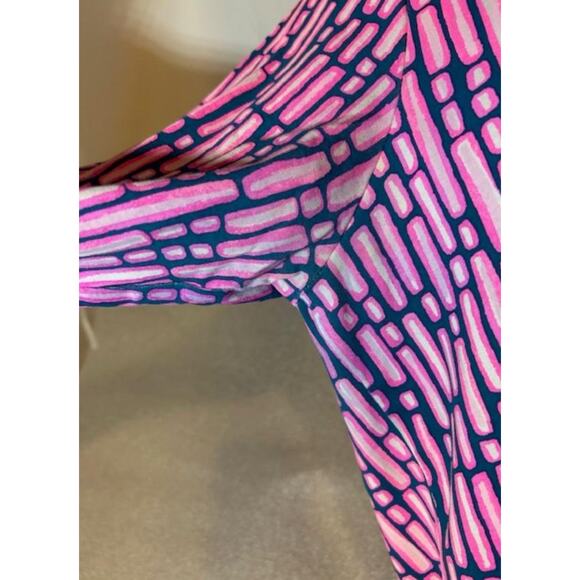 Lilly Pulitzer Beacon Dress Slathouse Stripe -Large-NOTE- Underarm Color Bleedin - Picture 4 of 8